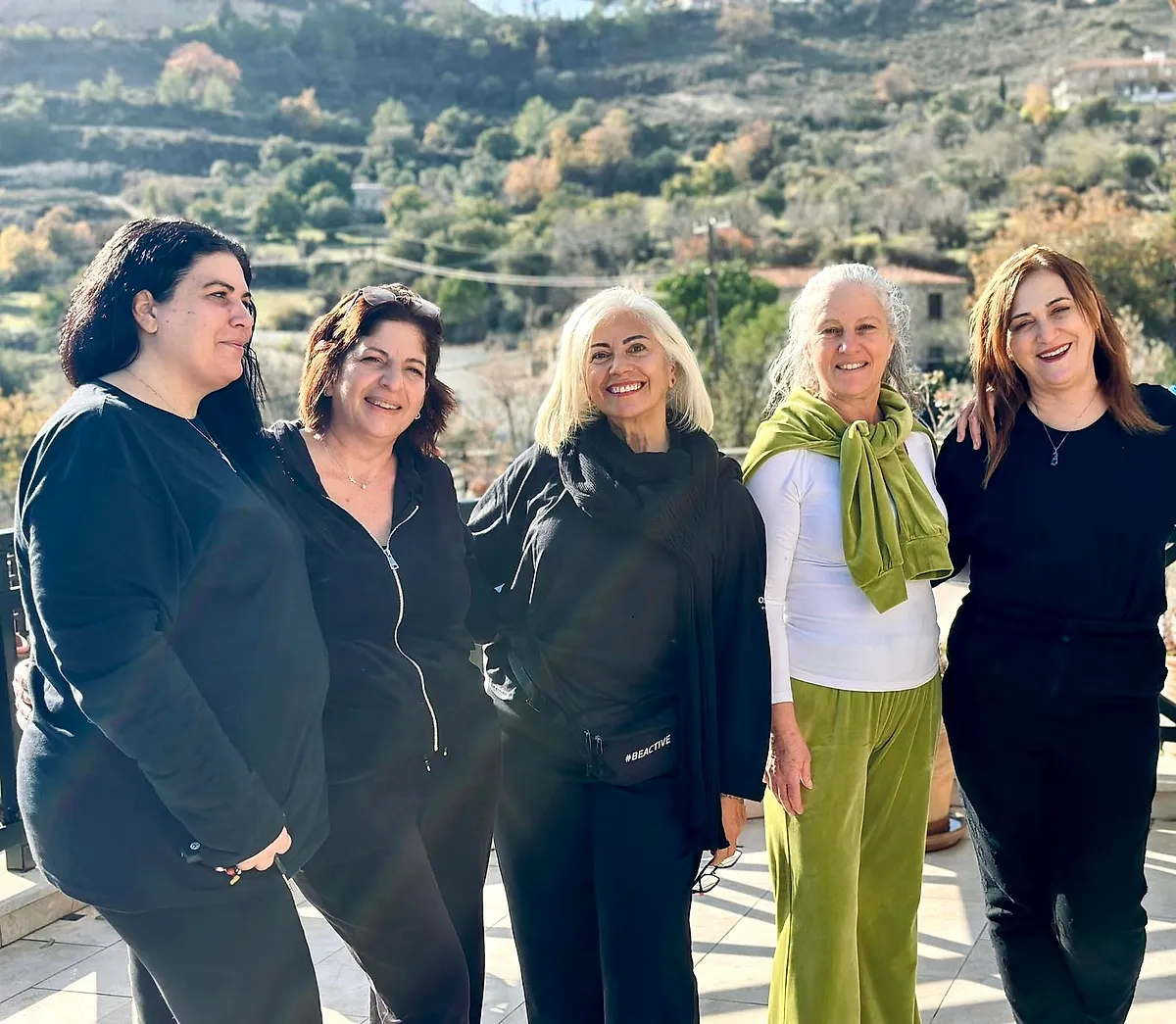 The retreat group in Lefkara